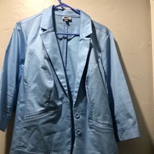 Light blue blazer size 14/16